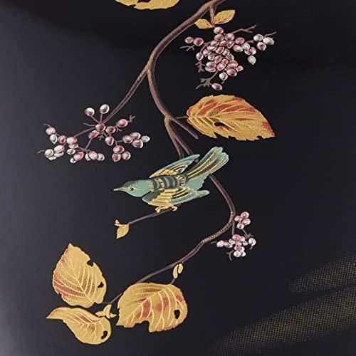 Nakatani Brothers Company Yamanaka Lacquerware Important Document Box, Black, Haneoto 33-4403