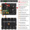 Geekworm X1206 V2.0 Power Management Board 21700 5V UPS HAT Compatible with 4 Cell 21700 Batteries for Raspberry Pi 5