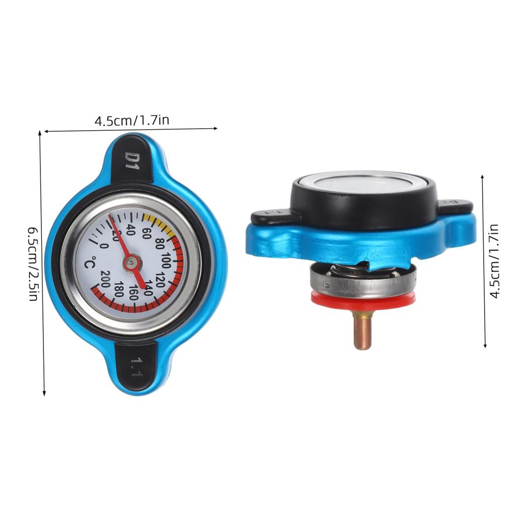 PartyKindom Cover Car Accessories Tank Thermostat Radiator Cap Car Radiator Tank Cover Radiator Cover Thermostat