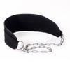 Sports Dip Belt with Chain Weight Lifting Belt Workout Belt with Comfortable Support for Powerlifting, Bodybuilding