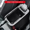 For Ford Fiesta MK8 Puma 2017 -2022 2023 2024 ABS Car Armrest Storage Box Central Console Organizer Tray Interior Accessories