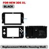 For NEW 3DS XL Replacement Case Housing Shell Kit, ABXY Full Set Buttons And Middle Frame Faceplate For NEW 3DS LL XL
