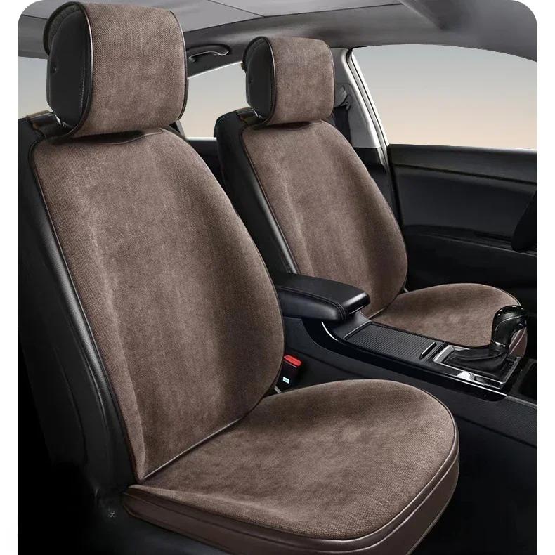 Universal Car Seat Cover Four Season Auto Flax Breathable Seat Covers for Car Seats Cover Protection Cars Accessories