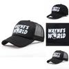 Lan Yin Wholesale Wayne's World Duck Tongue Cap Sun Hat Hip-hop Hat Unisex Baseball Cap Printed Logo