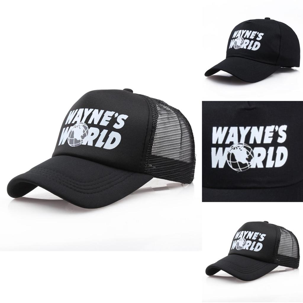 Lan Yin Wholesale Wayne's World Duck Tongue Cap Sun Hat Hip-hop Hat Unisex Baseball Cap Printed Logo
