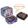 Holds 30 Bottles and Nail Lamp Nail Polish Storage Bag Essential Oil Storage Box  Makeup Carrying