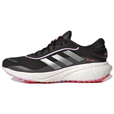Supernova GORE-TEX Black Silver Metallic Women Sneakers Core-Black Impact-Orange GY8319