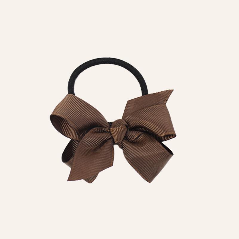 20-Pack Children's Grosgrain Ribbon Hair Ties: Cute Bubble Flowers, Accessories for Girls