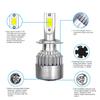 H7 300w Pair 36000lm Cob Led Headlight Bulbs Kit Highlow Beams 6000k White Lamp