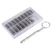 1000PCS Glasses Legs Nose Pads Cross Screw Tool Kit Home Repair Box Combination Set Glasses Watch Multistyles Accessories