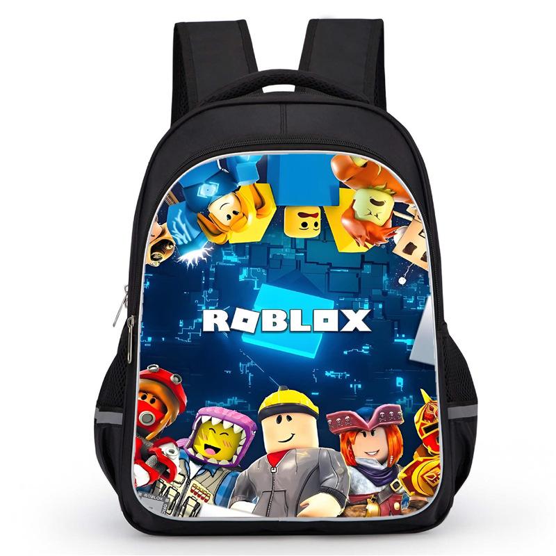 2026 new Roblox comfortable backpack with high-definition printed casual lightweight backpack