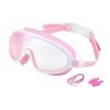 Children's Large Frame Swim Goggles with Nose Cover, Waterproof Anti-Fog, for Boys and Girls