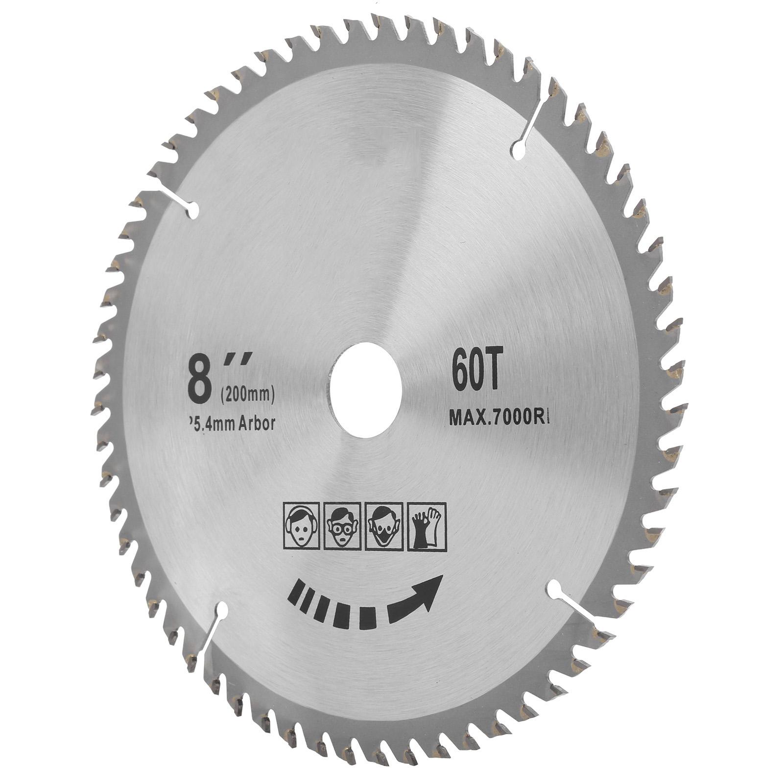 

8 x 60T 200 мм дисковая пила, режущий диск, деревообрабатывающее полотно из цементированного карбида