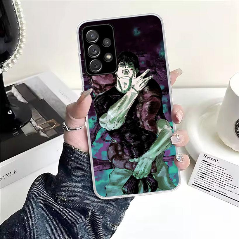 Kaisen J-Jujutsu Fushiguro Toji For Samsung Galaxy A52S A42 A32 A22 A12 A02S A51 A50S Phone Case A41 A31 A21S A30S A20S A20E A70
