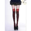 Bow Decor Thigh High Stockings Mesh Thin Over The Knee Socks Cosplay Soft Sexy Women Stockings Hosiery