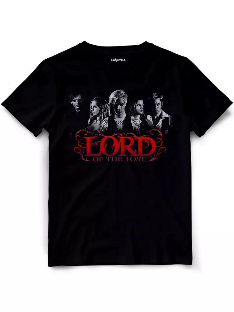 Unisex Short Sleeve Crew Neck Cotton T Shirt Lord of the Lost M
