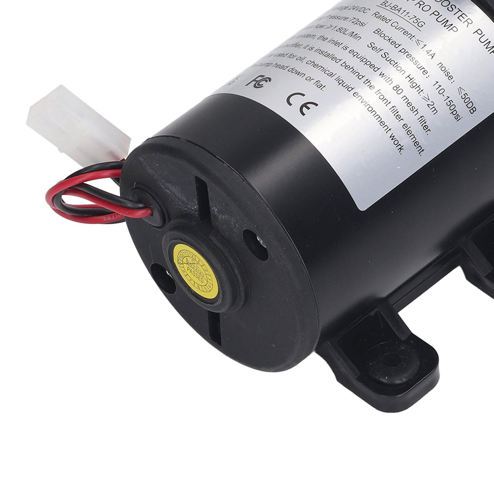 

Діафрагмовий бустерний насос DC 24V 36W Електричний самовсмоктувальний насос для перекачування, зливу, іригації з