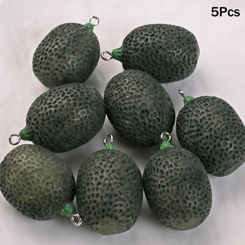 5PCS 3D Lifelike Fruit Miniature Resin Beads Fadeless Color for DIY Bracelet Necklace Jewelry Making Family Craft Activities