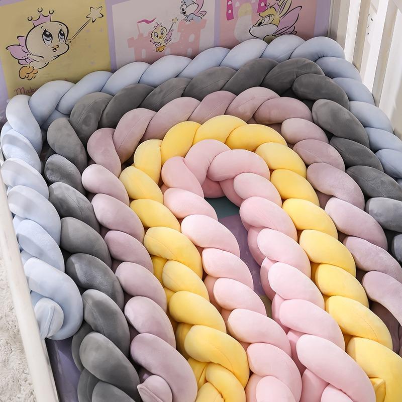 Cot Bumper, Velvet Cot Surround, 200 Cm