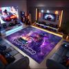 1PC Custom Name Witchcraft Spell Magic Night Theme Floor Mat Ideal for Living Room, Game Rooms, Office, Bedroom,Floor Mat Playful Design