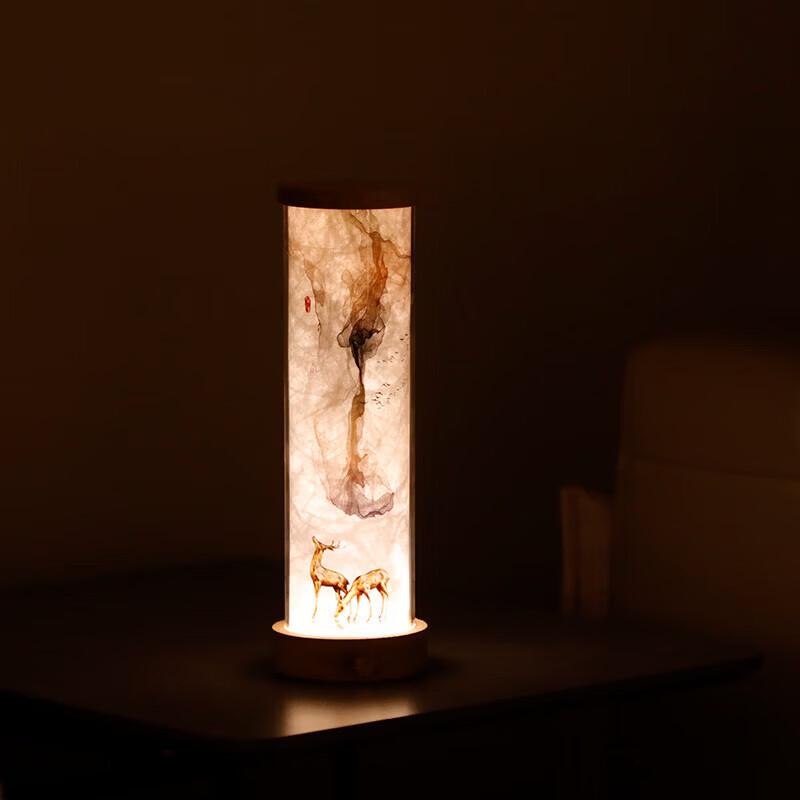 

Sumi Wooden Deer Creative Bedside Night Light