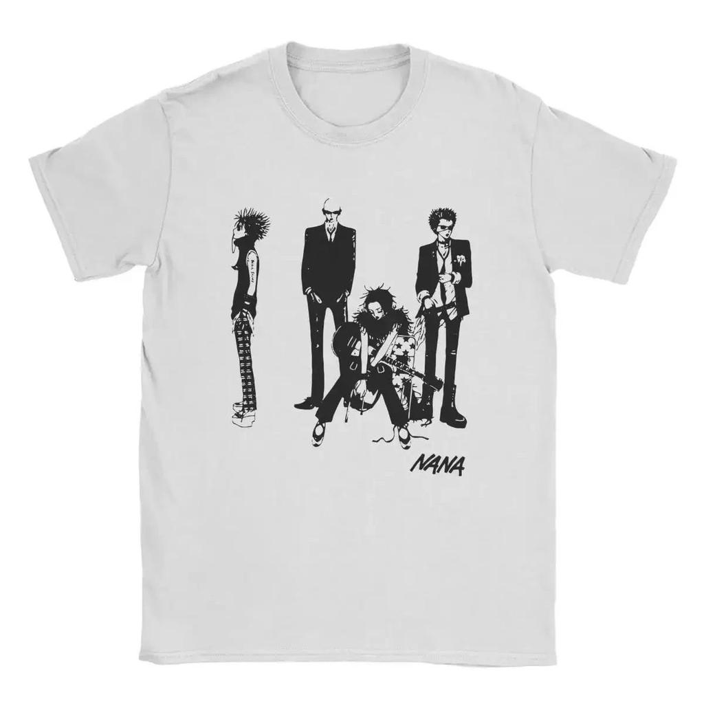 Nana Osaki Casual Harajuku Street Fashion Rock Punk Summer Comfort Unisex Unisex Universal Round Neck Short Sleeve Tshirt