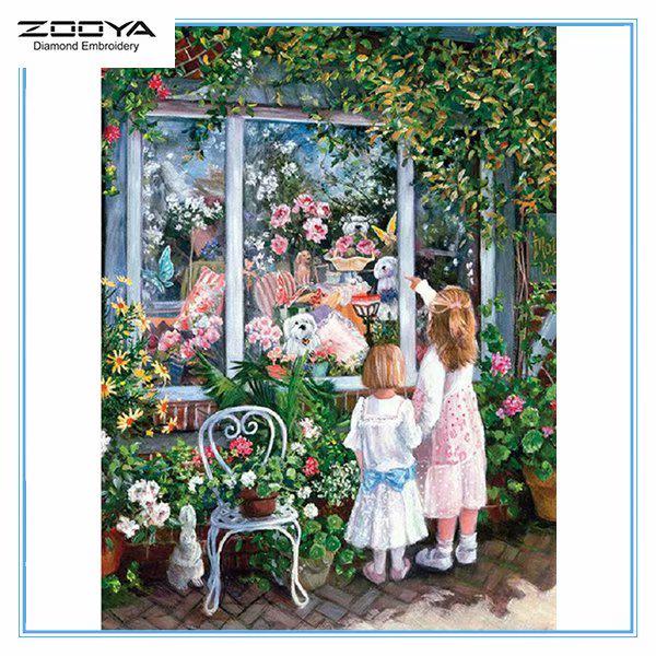 

ZOOYA DIY 3D Алмазная вышивка крестиком домашний декор для девочек