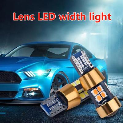 Araba T10 12V Led Sinyal Lambası Amber Işık Pozisyon Park Şehir Işıkları T10 168 194 2825 W5W 19Smd Led Ampul