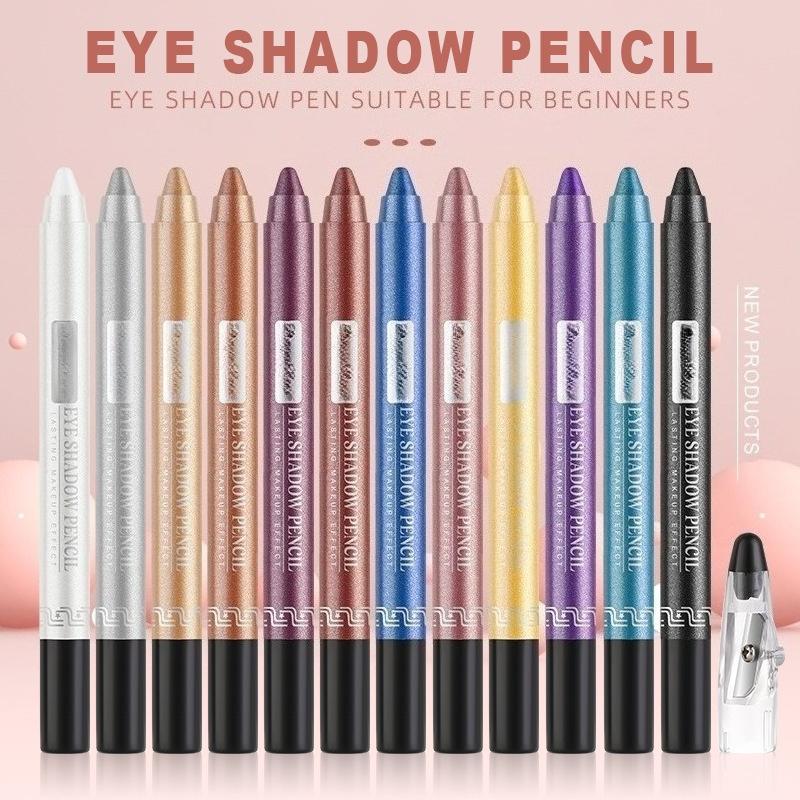 Eyeshadow Pen  Eyeshadow Stick  Eyeshadow Pen Pearlescent Eyeshadow Pen with Clipper  Foaming Pen  Eye Makeup
