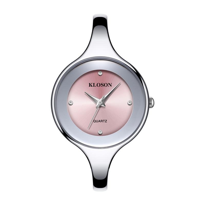 

Fashion Ladies Watch Quartz With Decorative Dial For Daily Wear розовый