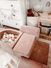 Velvet Soft Dark Beige Foam Playground Bridge