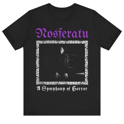 Nosferatu Eine Symphonie des Grauens Stummfilm Vintage Gothic Art T-Shirt Unisex T-Shirt