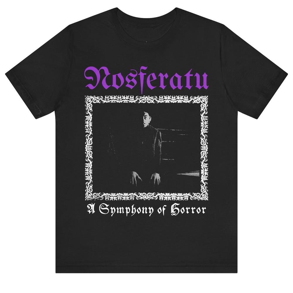 

Nosferatu A Symphony of Horror Silent Film Vintage Gothic Art Tee Unisex Tee M