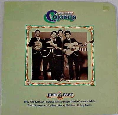 LP Record KENTUCKY COLONELS - Livin' In The Past SBR4202 Sierra Briar Re 1975 US Folk Used