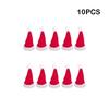 Mini Santa Hat Wine Bottle Covers, Christmas Table Decorations, Xmas Party Cutlery Silverware Sleeves for Holiday Dinner Table Decor Supplies
