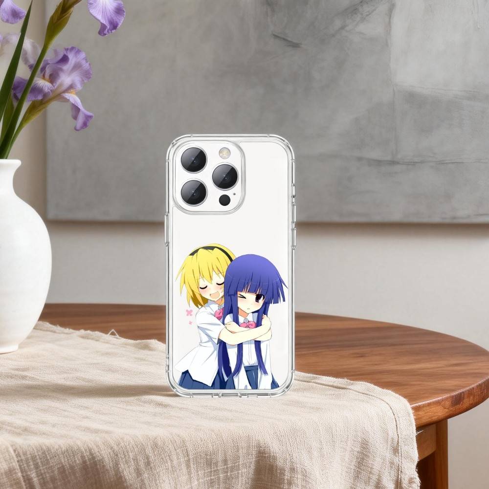 

H-Higurashi W-When-N They Cry Phone Case For iPhone17p 16 15 14 13 12 11 Mini Pro Max Plus Transparent Cover iPhone17