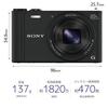 SONY Digital Camera Cyber-shot WX350 Optical 20x Black DSC-WX350-B