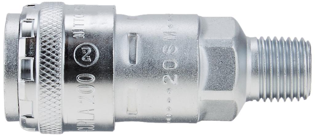 Nitto Kohki 200 20020SM Type Hi-Coupler Single-way Open/close