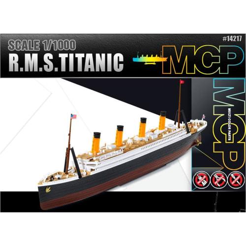 Academy 1/1000 Britský RMS Titanic Předbarvená plastová stavebnice 14217