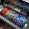 HD Printing MousePad Game Monster Hunter Wilds Mouse Pad Natural Rubber Keyboard Mat Office Desk Mat Computer Gaming Accessories