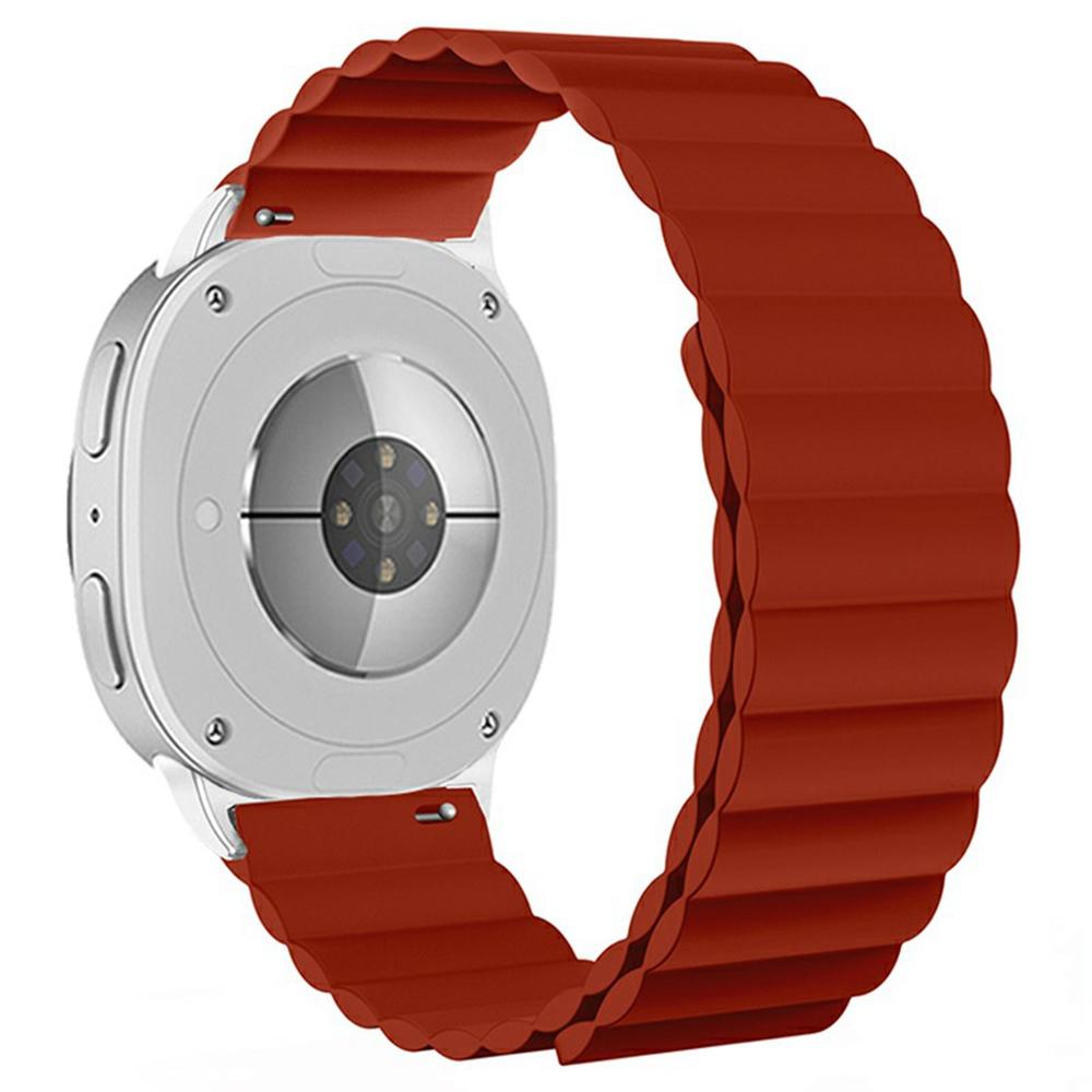 Silicone Strap for Samsung Galaxy Watch8 44mm/40mm/Watch8 Classic 46mm Magnetic Smart Watch Band