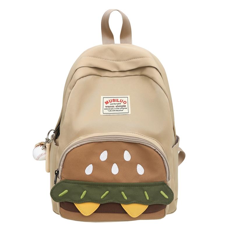 

Женский рюкзак Campus Backpack Cartoon Student Schoolbag Small хаки