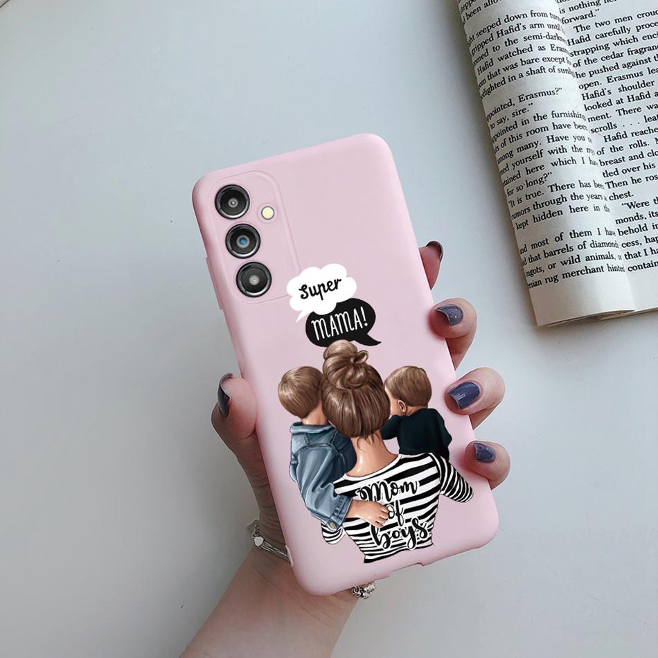 

For Samsung M14 A14 A24 A34 A54 5G Case Super Mom Baby Fashion Girl Phone Case For Samsung Galaxy M14 A14 A24 A34 A54 Soft Cover A14