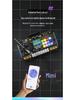 Toca-discos DJ Bluetooth Infantil com Percussão, Luzes e Microfone – Brinquedo Musical Multifuncional