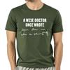 Un MéDico Sabio Una Vez Escribió MéDico Escritura A Mano Camiseta S5xl