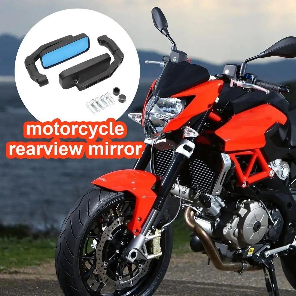 Anti-Glare Motorcycle Side Mirror Motorcycle Handlebar Rearview Mirrors  Motorbike Modified