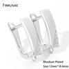18K Gold Plated Zircon Shvenzy Earrings Making Supplies,Brass DIY Creative Basic Earwire Stitches Earring Hooks Accessories