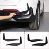 For BMW X1 U11 2026 2026 ABS Carbon Fiber/Black Car Front Rear Blade Trim Light Eyebrow Wind Knife Bumper Cover Accessories