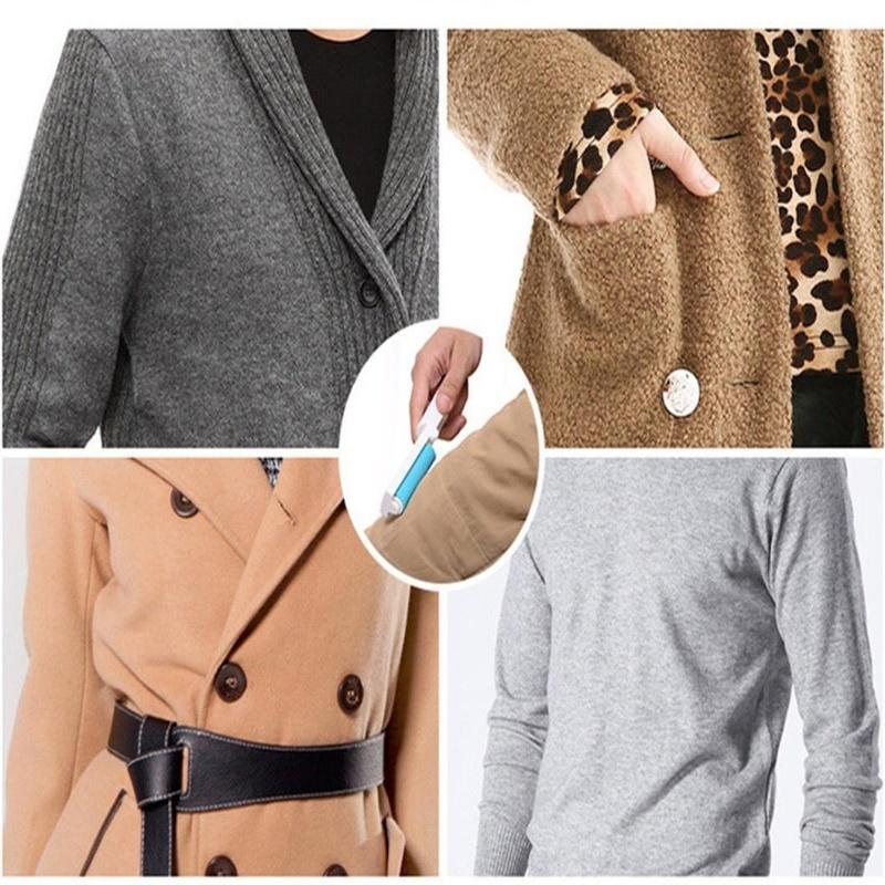 New Portable Stick Wool Implement Clothes Clean Roller Brush Unhairing In Addition To The Brush Sticky D