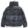 Herno [Domestic Regular] PI001513D SOHO Tweed X Nylon Down Jacket 40 blackUsed